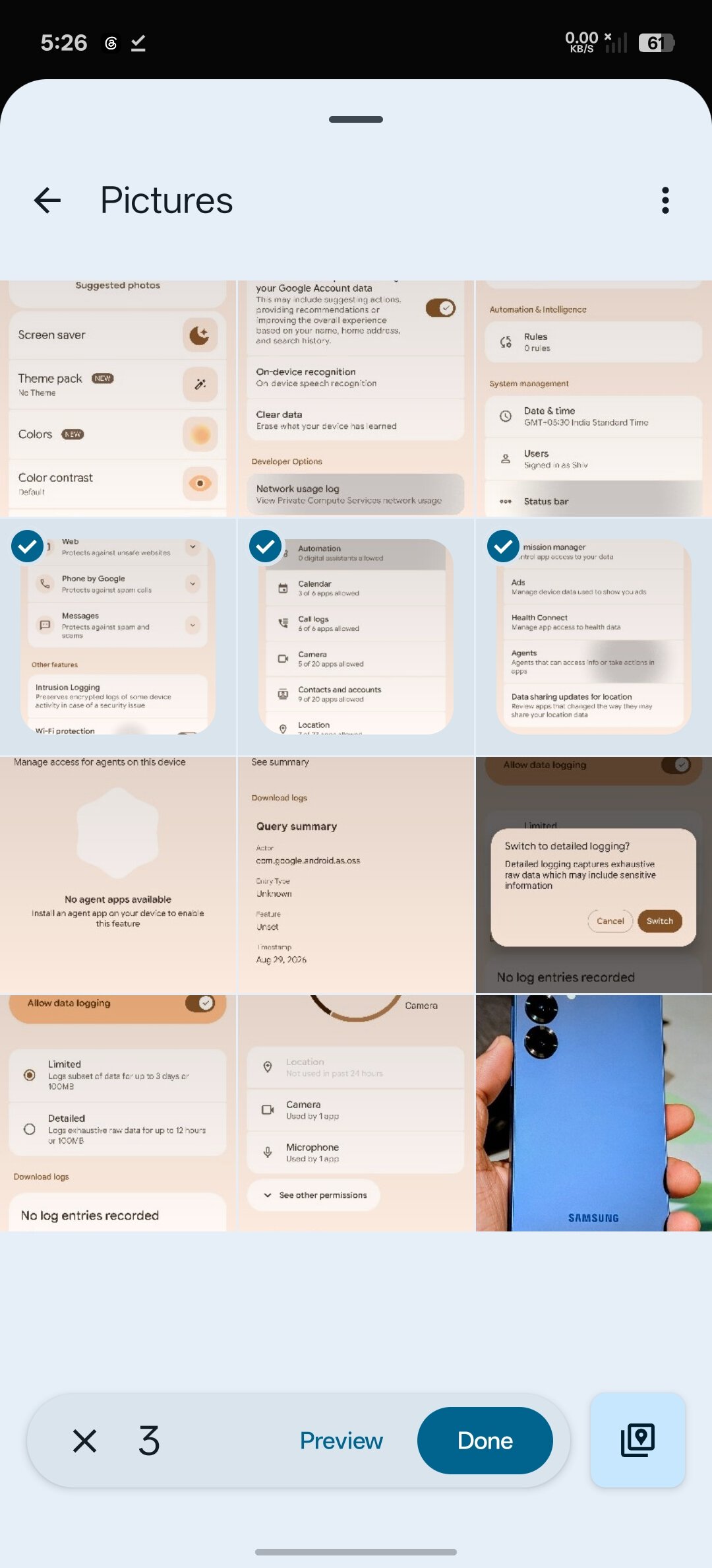 Android Photo Picker Snapseed location data AssembleDebug 2