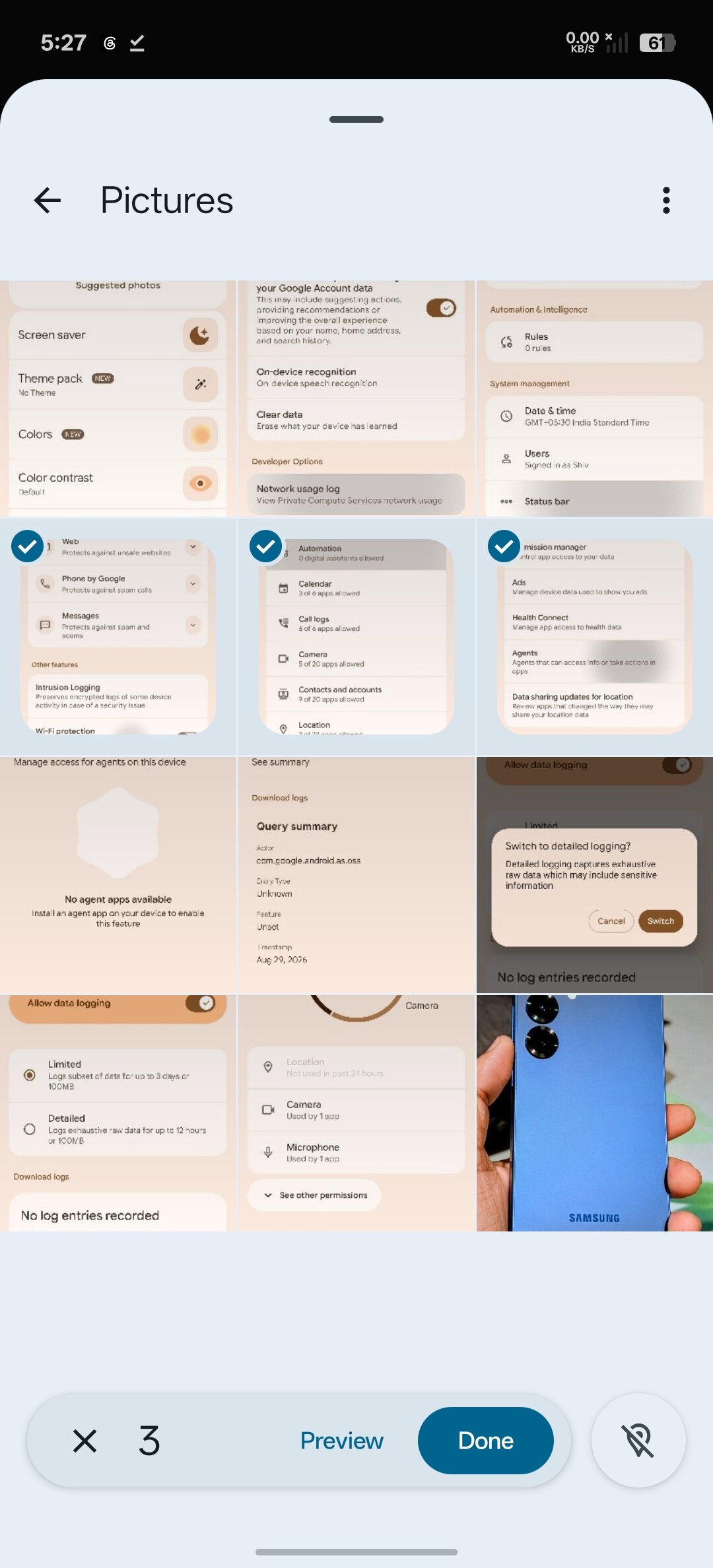 Android Photo Picker Snapseed location data AssembleDebug 3