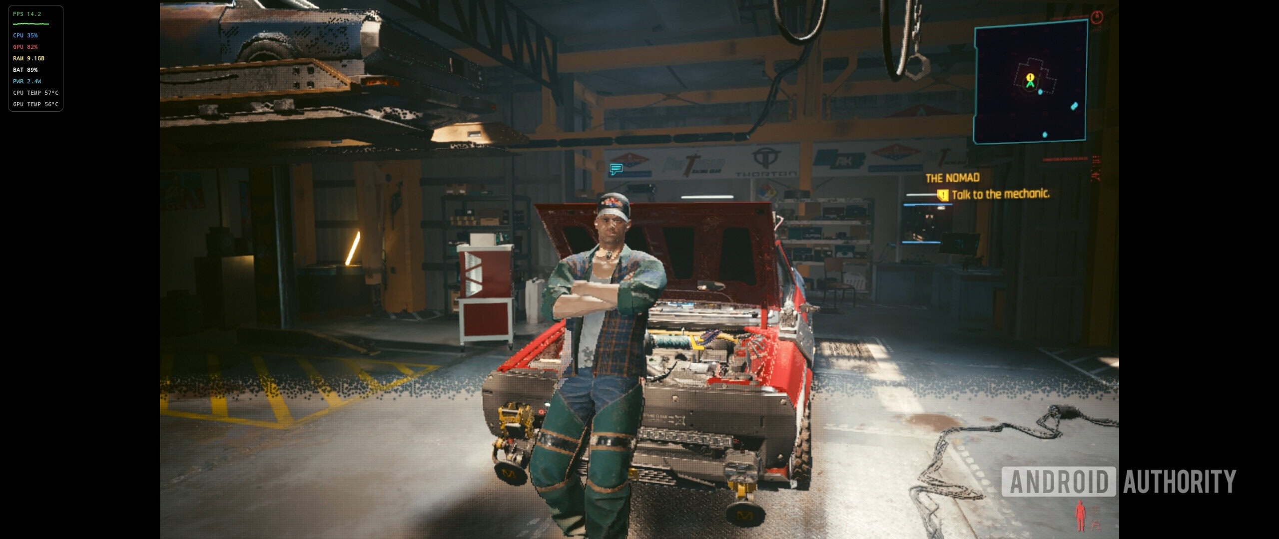 Cyberpunk 2077 GameNative on Galaxy S25 Ultra