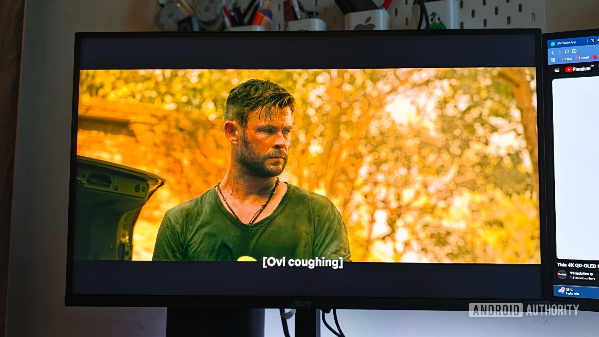 Extraction playing on Netflix on Windows 11 PC