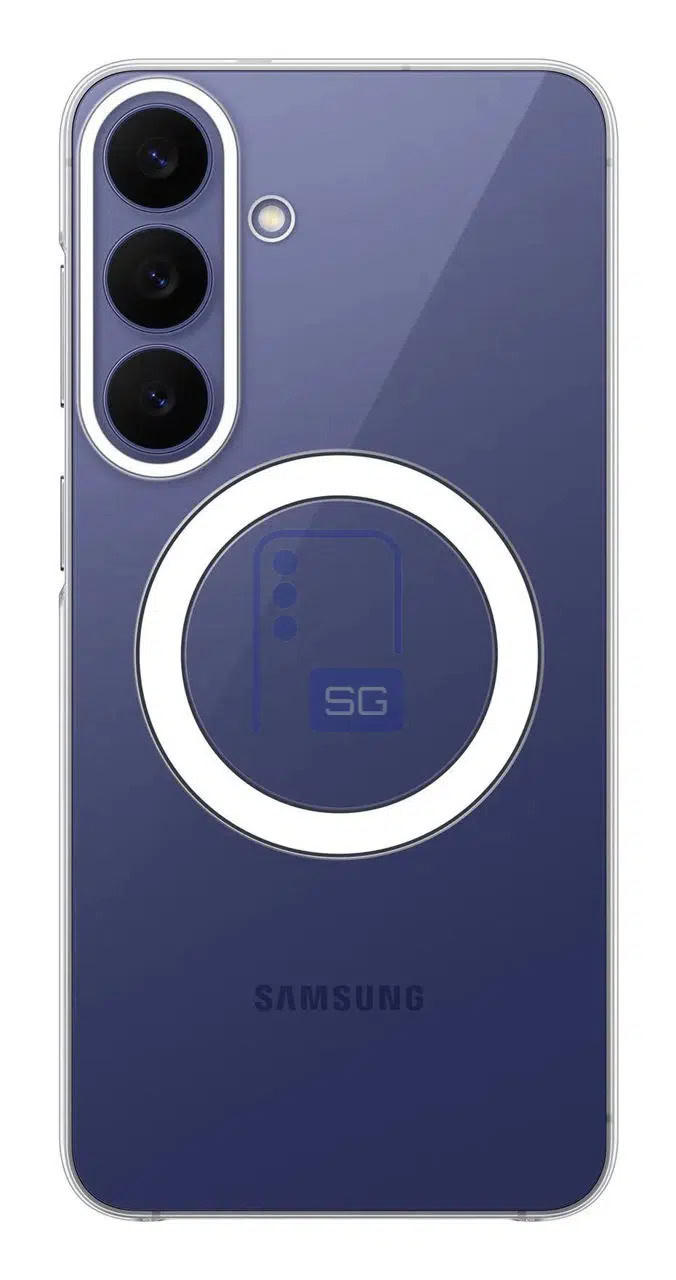 Galaxy S26 FE Clear Magnet Case back