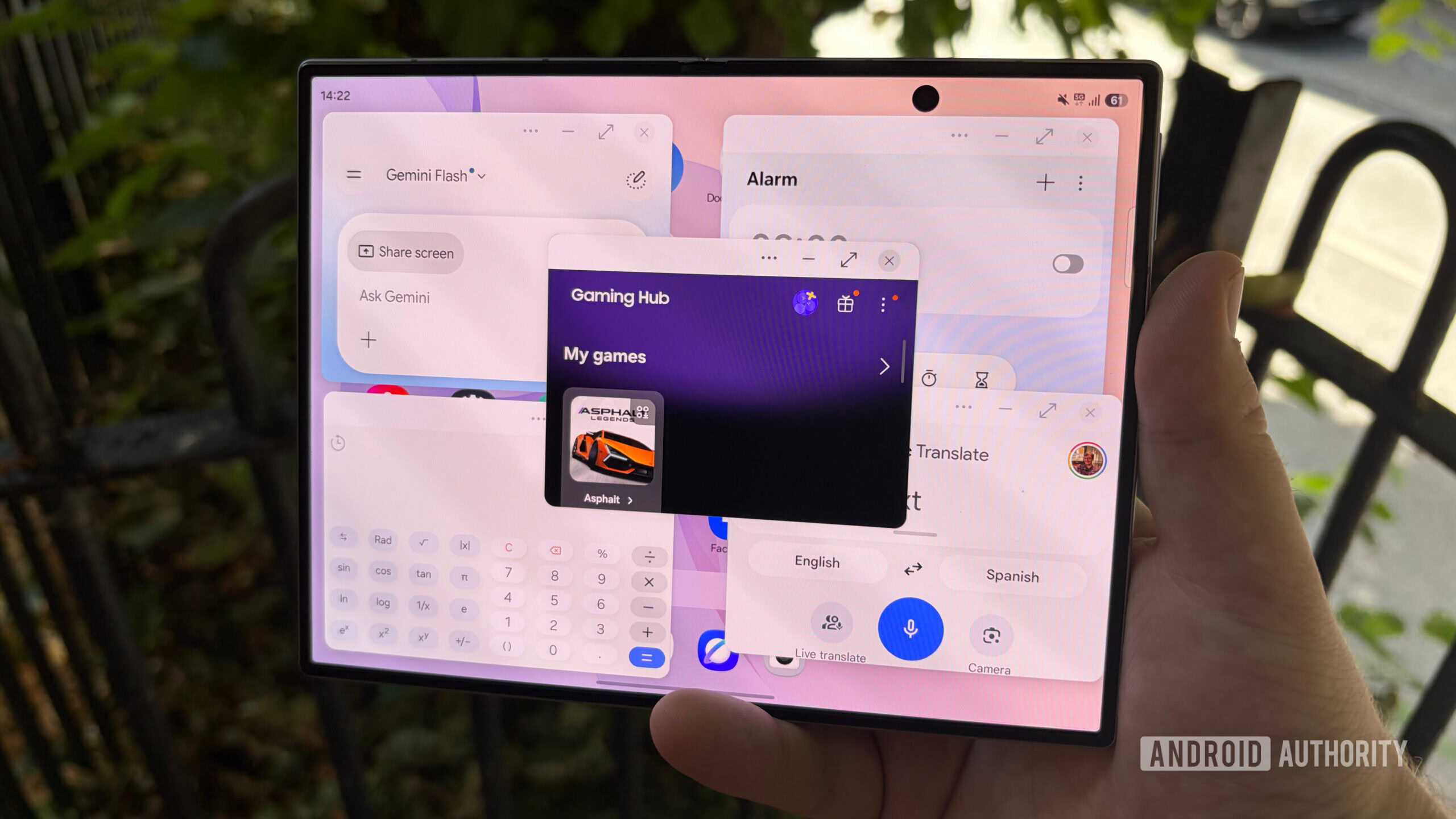Galaxy Z Fold 8 multitasking pop up windows Galaxy Z Fold 8 multitasking pop up windows