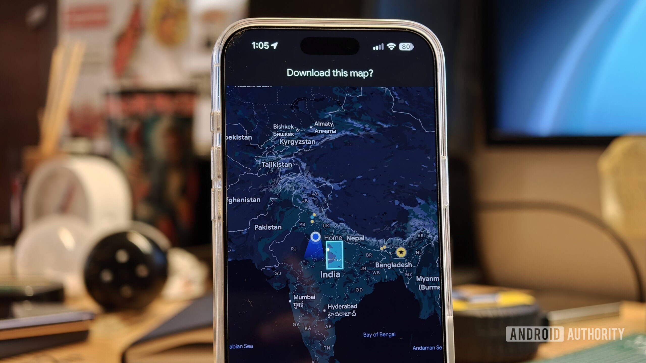 Google Maps offline maps download