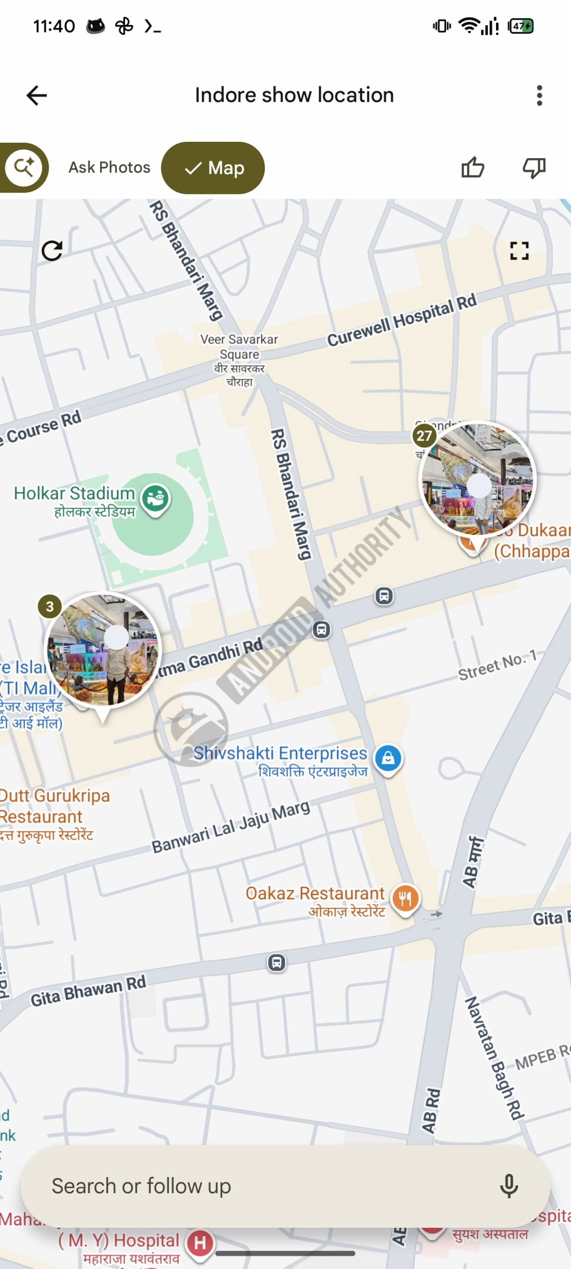 Google Photos Ask Photos map view image 1 watermarked