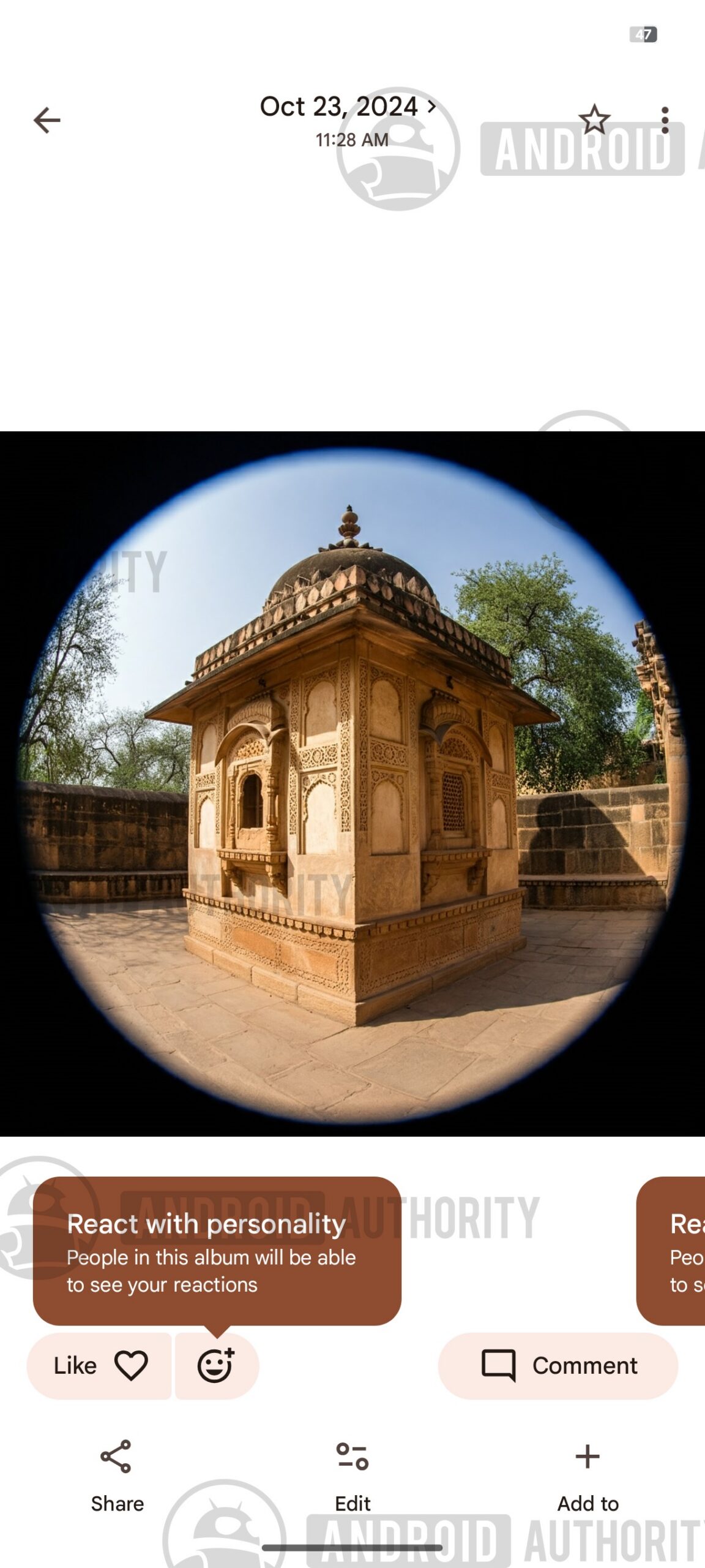 Google Photos new reaction feature image 1 watermarked