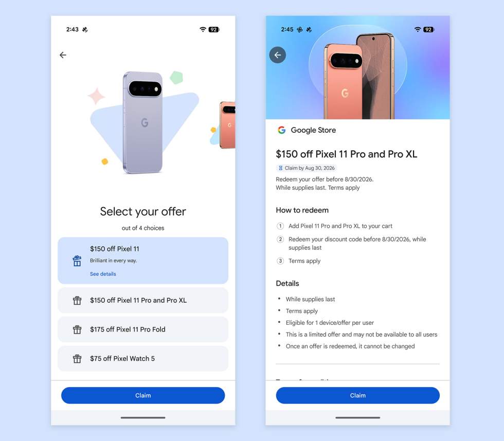 Google Play Store points Pixel 11 discounts Droid Life