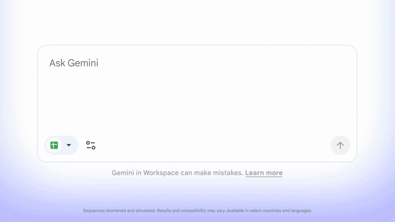 Google sheets canvas anim A GIF highlighting Google Sheets Canvas in action.