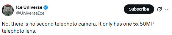 Ice Universe Galaxy S27 Ultra triple rear cameras August 2026 Ice Universe Galaxy S27 Ultra triple rear cameras August 2026