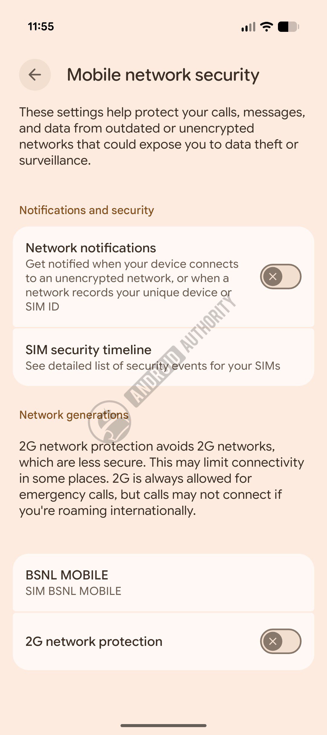 Mobile network security SIM security timeline 1 watermarked