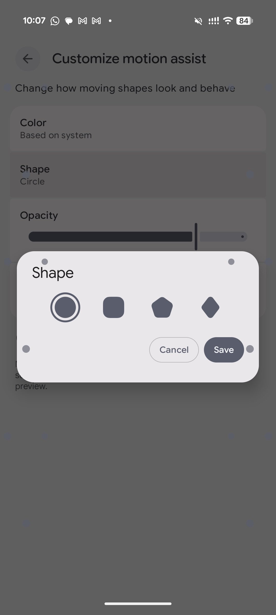 Motion Assist Pixel 11 6