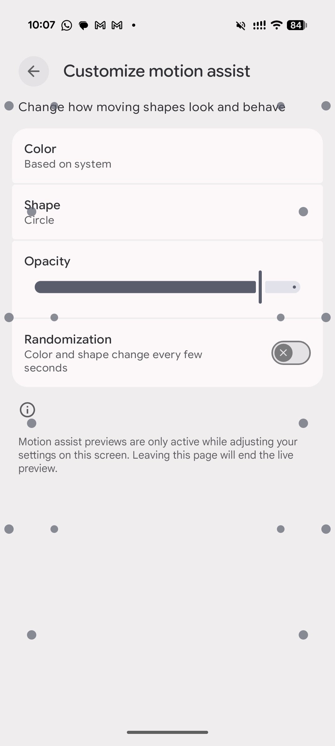 Motion Assist Pixel 11 7