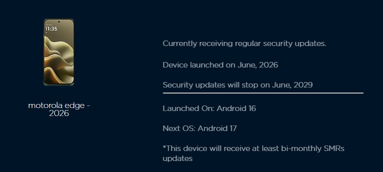 Motorola-Edge-2026-software-support-until-June-2029