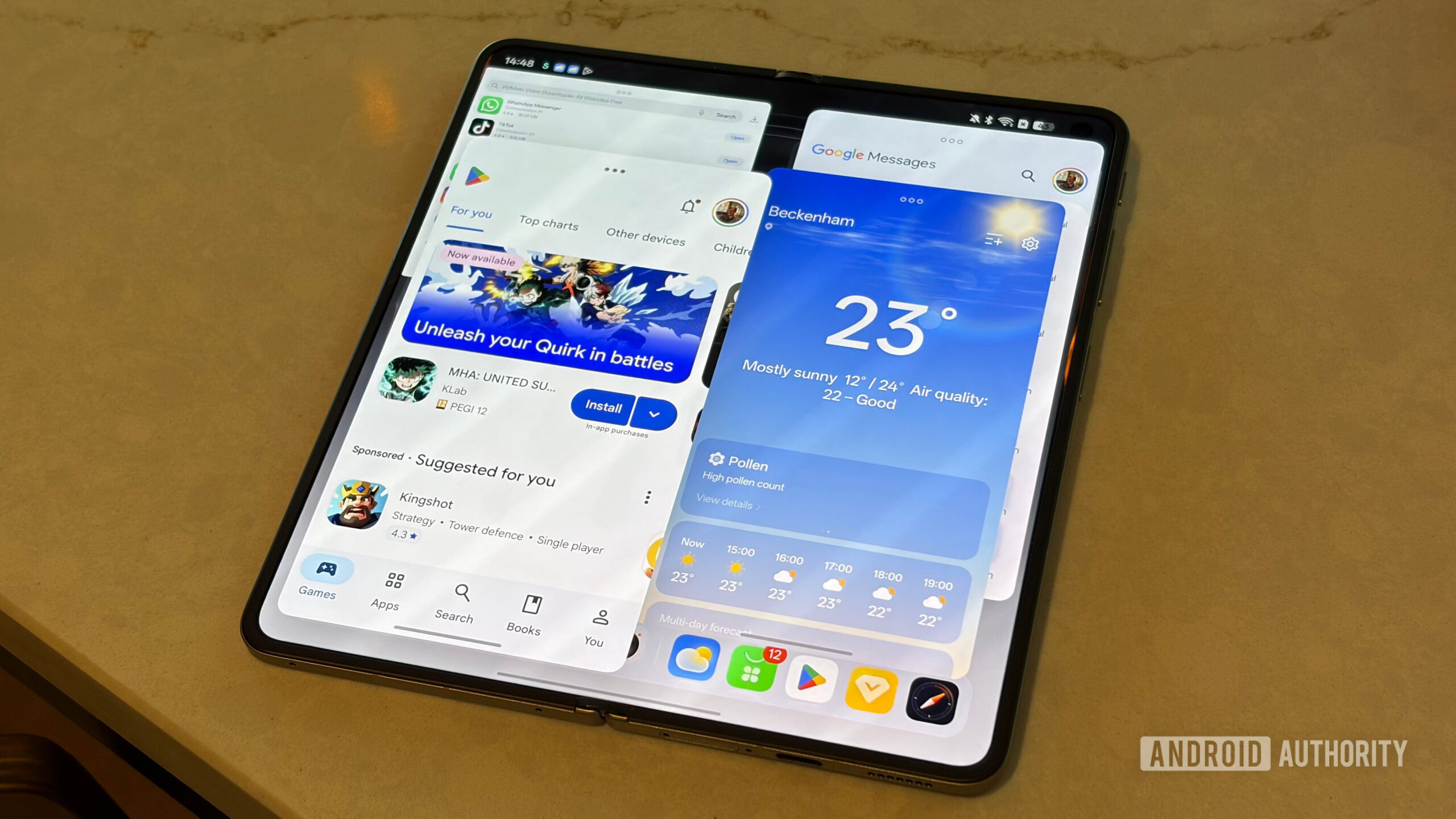 OPPO Find N6 multitasking windows OPPO Find N6 multitasking windows