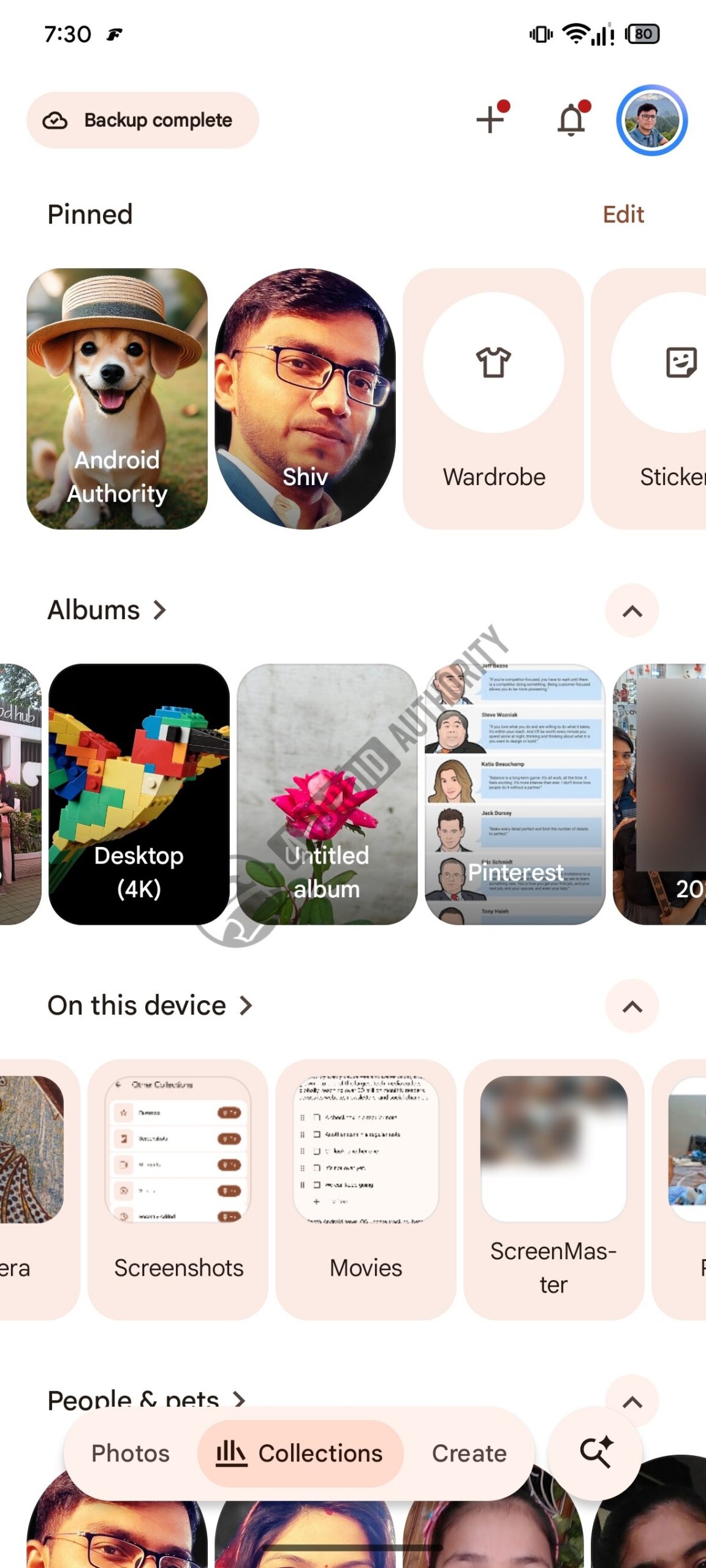 PIN Collections in Google Photos 4 watermarked