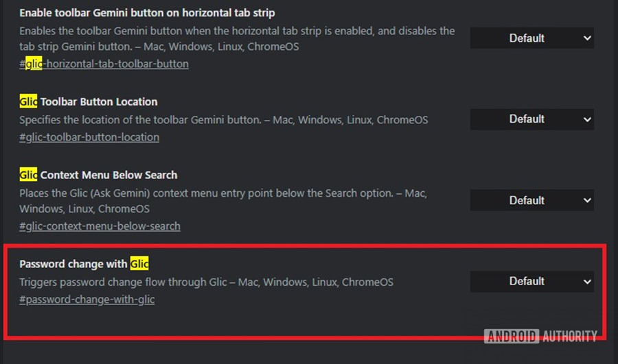 Password change with glic flag in Chrome Canary triggers password change with Gemini Password-change-with-glic-flag-in-Chrome-Canary-triggers-password-change-with-Gemini