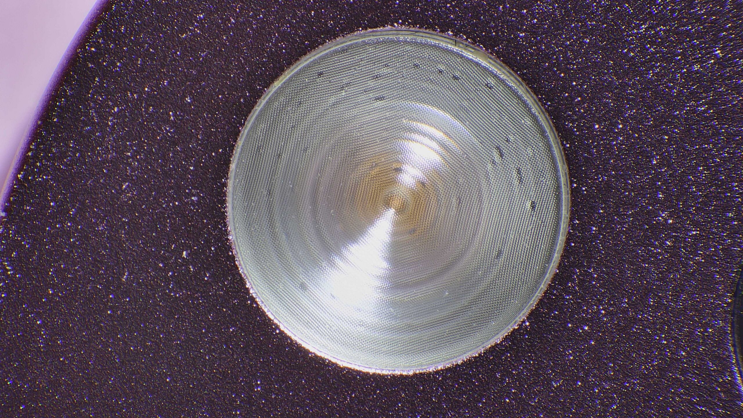 Pixel 10 Pro Flash module under microscope