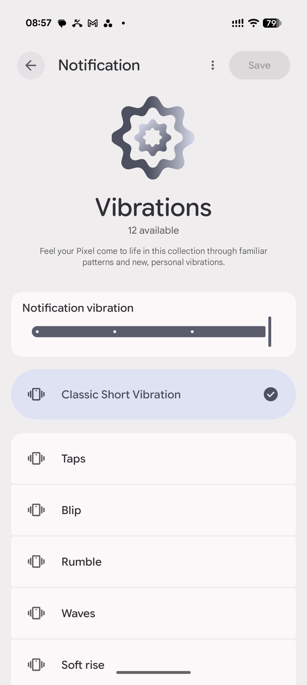 Pixel 11 Notification Vibration