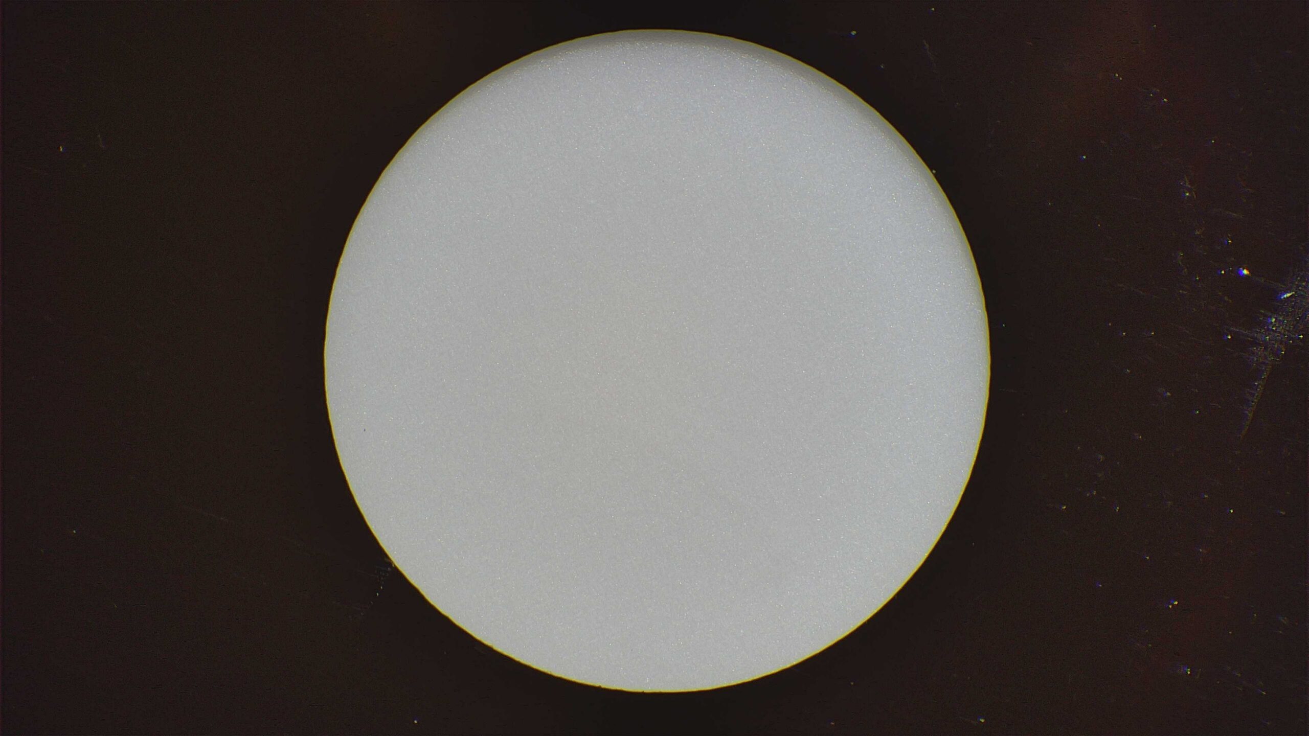 Pixel 11 Pro HiLight flash module under microscope