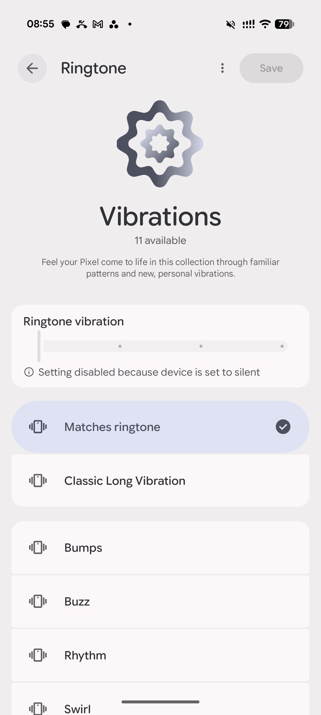 Pixel 11 Ringtone Vibration 2