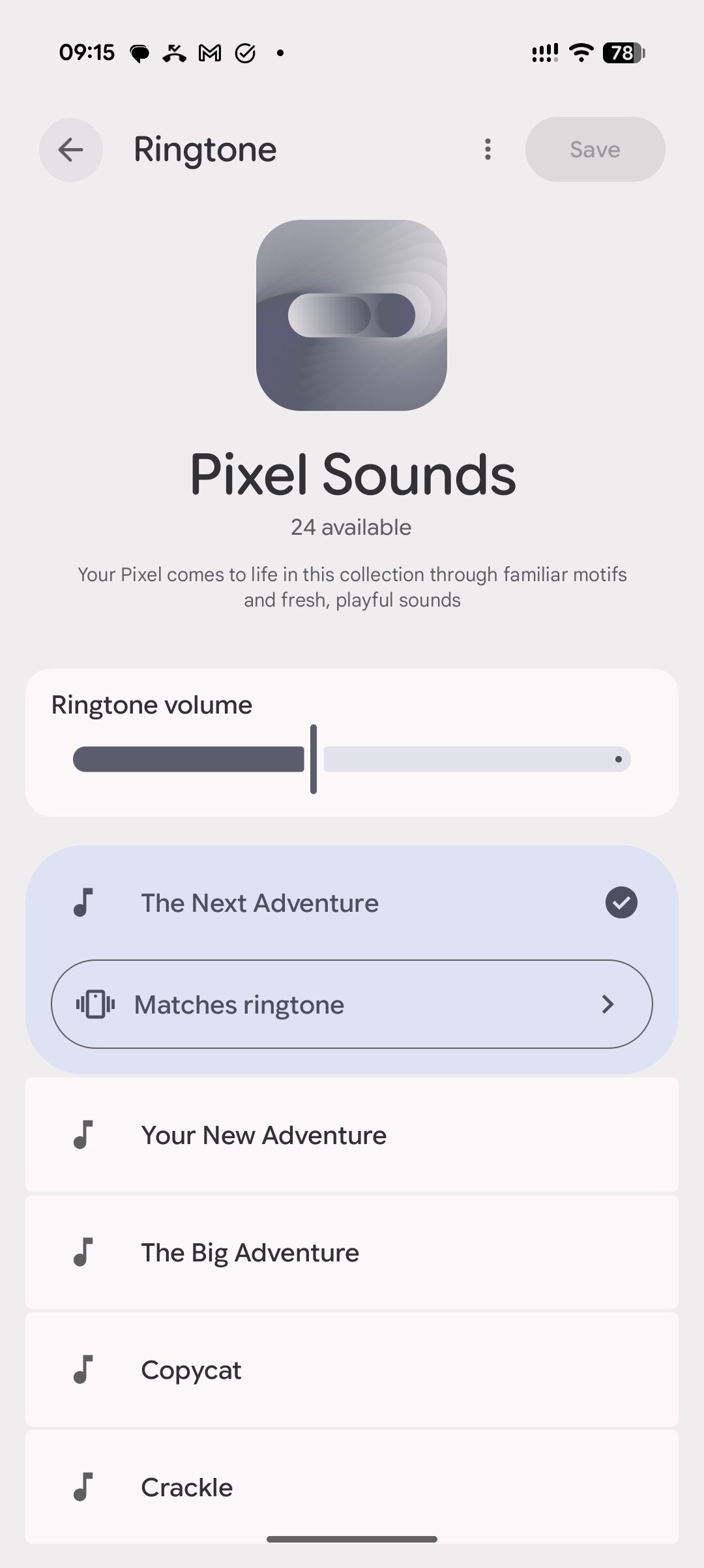 Pixel 11 ringtone vibration 4