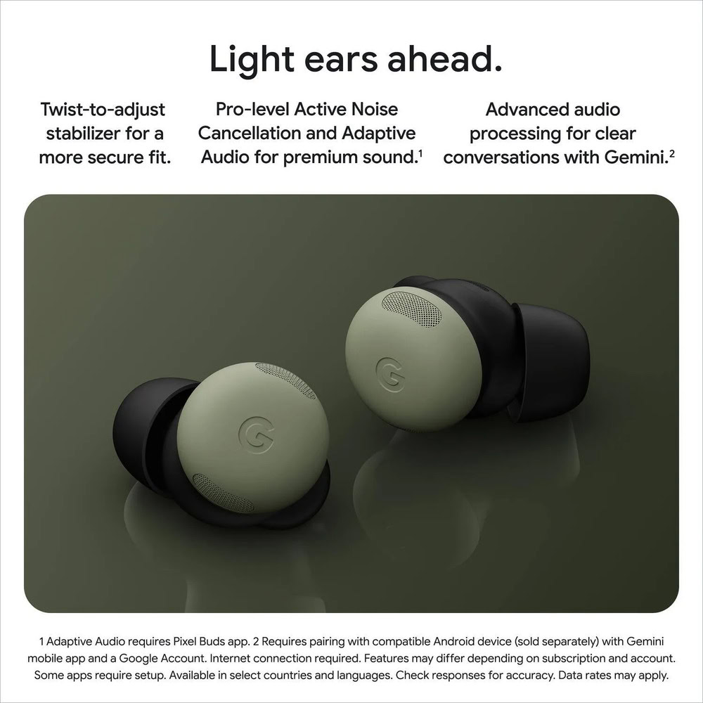 Pixel Bud Pro 2 Olive leak 3