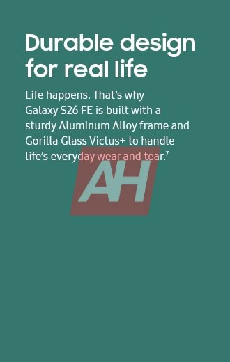 S26 FE Durability