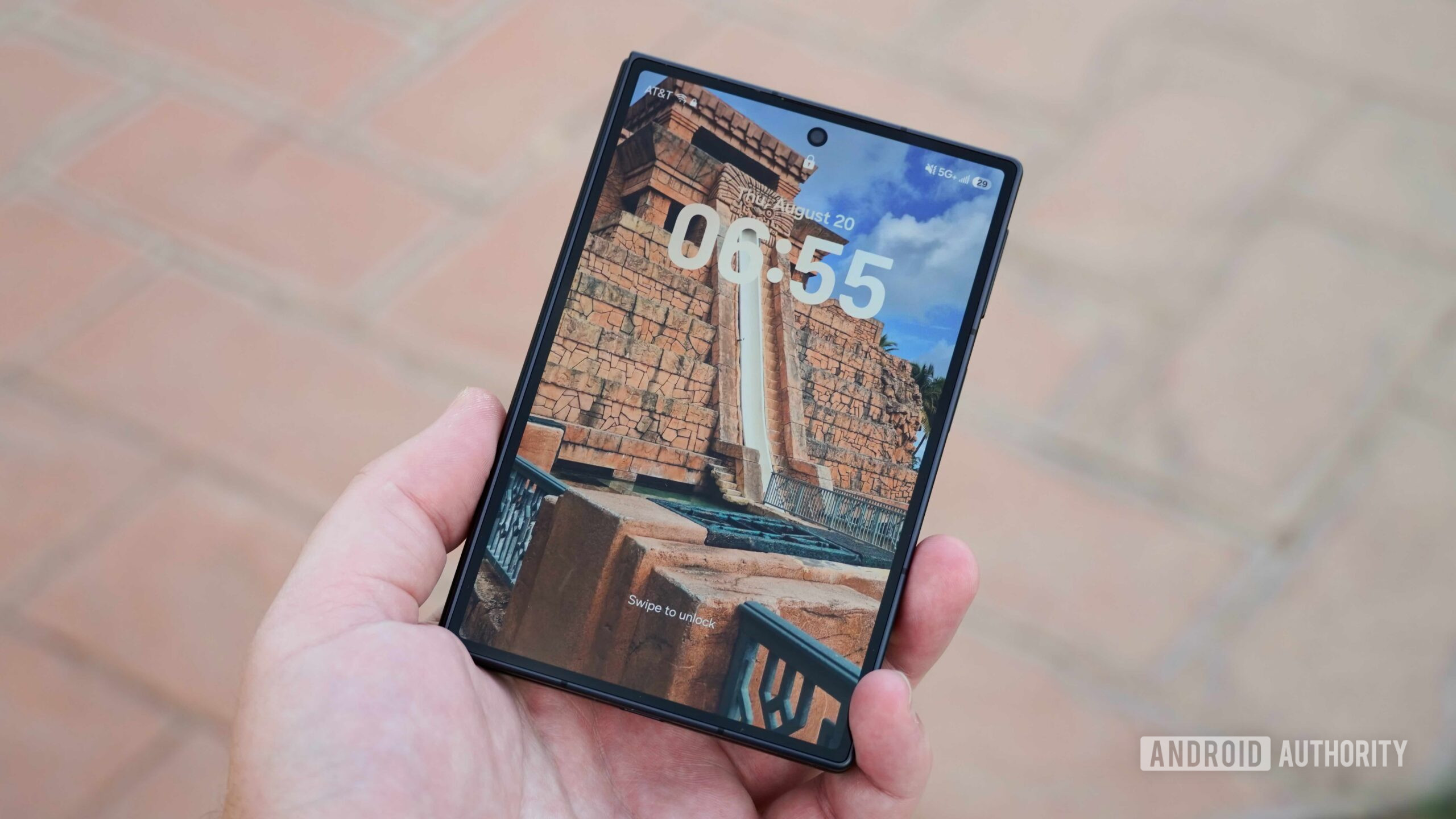 Samsung Galaxy Z Fold 8 1 The cover screen on the Galaxy Z Fold 8.