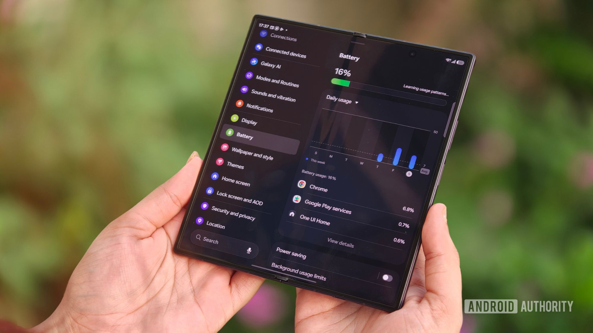 Samsung Galaxy Z Fold 8 Ultra battery usage Samsung Galaxy Z Fold 8 Ultra battery usage