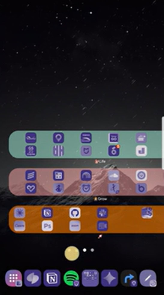Samsung Galaxy folder bug