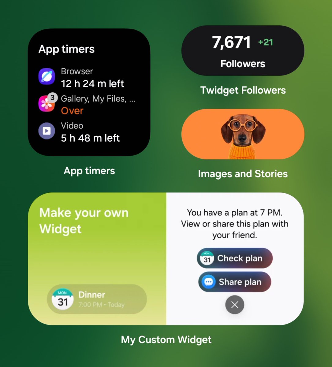 Samsung My Custom Widget X Samsung My Custom Widget X