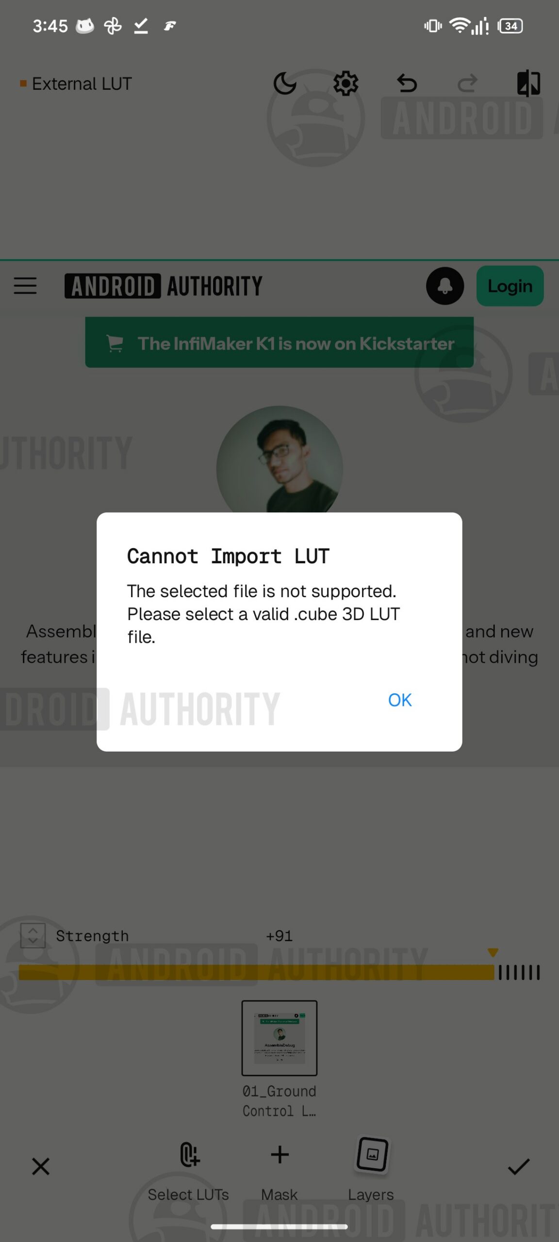 Snapseed for Android Upcoming LUT support 5 watermarked