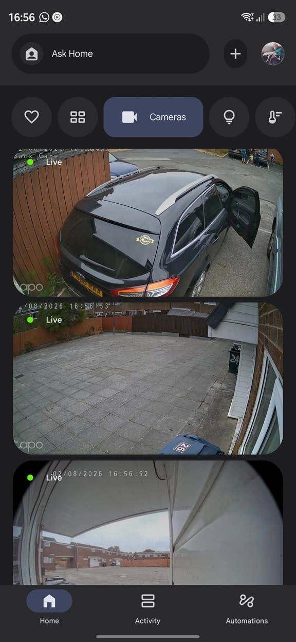 Tapo Camera live feed working in Google Home app Tapo Camera live feed working in Google Home app