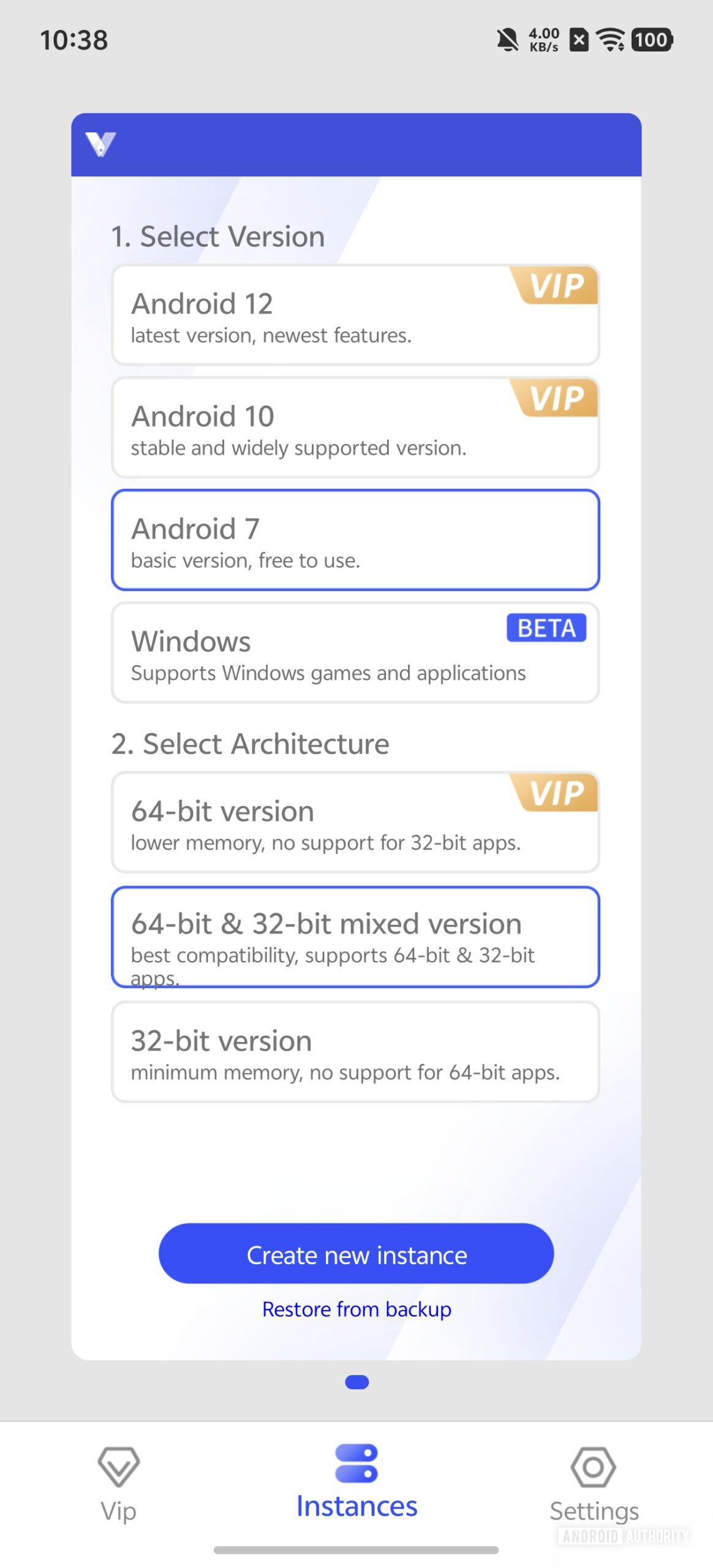 VPhone OS app Android 7