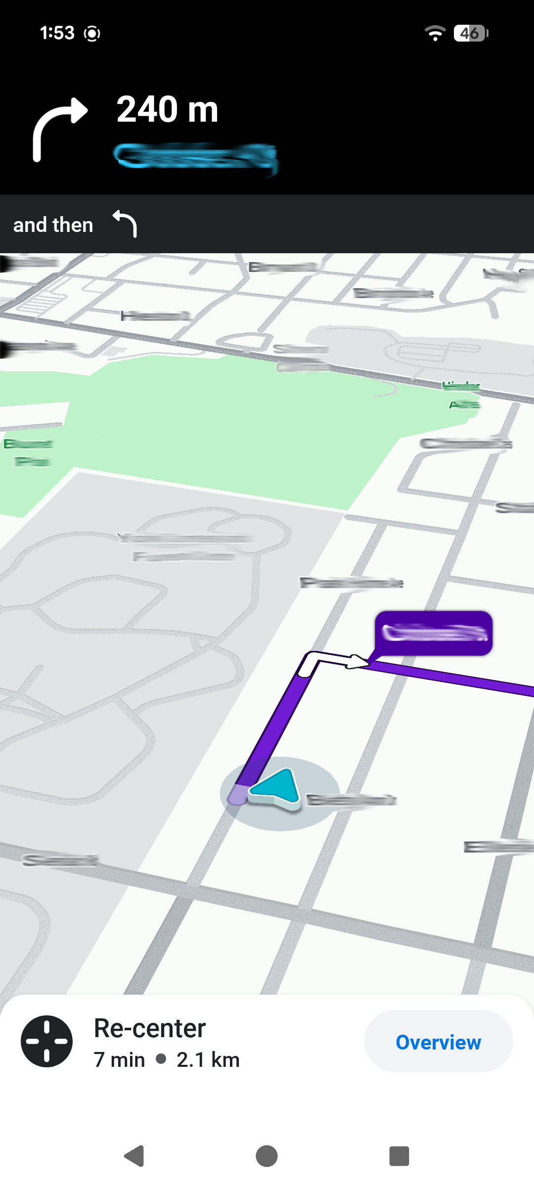 A screenshot highlighting a Waze police report being made.