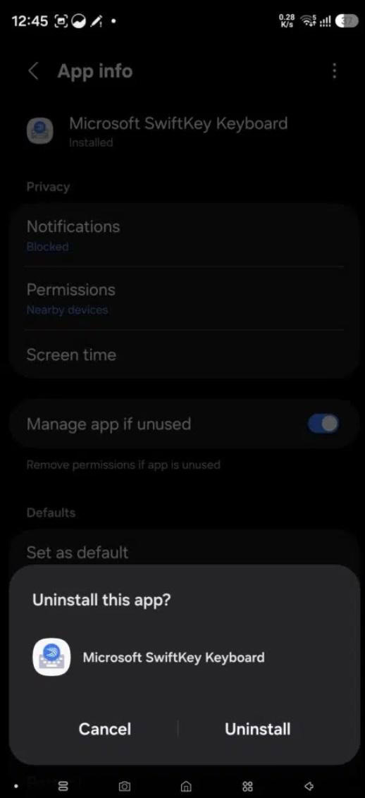 You can now uninstall Microsoft Swiftkey keyboard from Samsung You-can-now-uninstall-Microsoft-Swiftkey-keyboard-from-Samsung