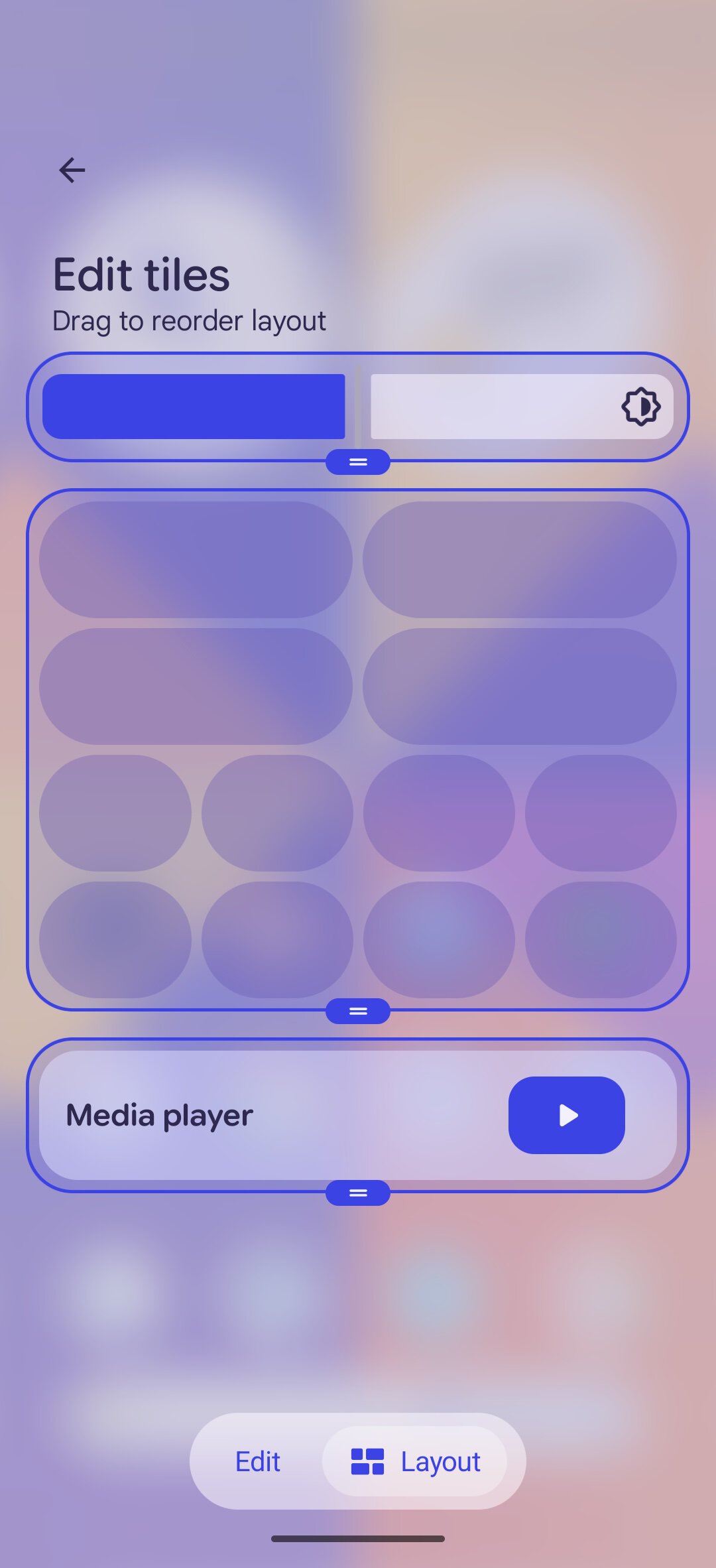 Screenshot of Quick Settings in Android 17 QPR2 Beta 3.