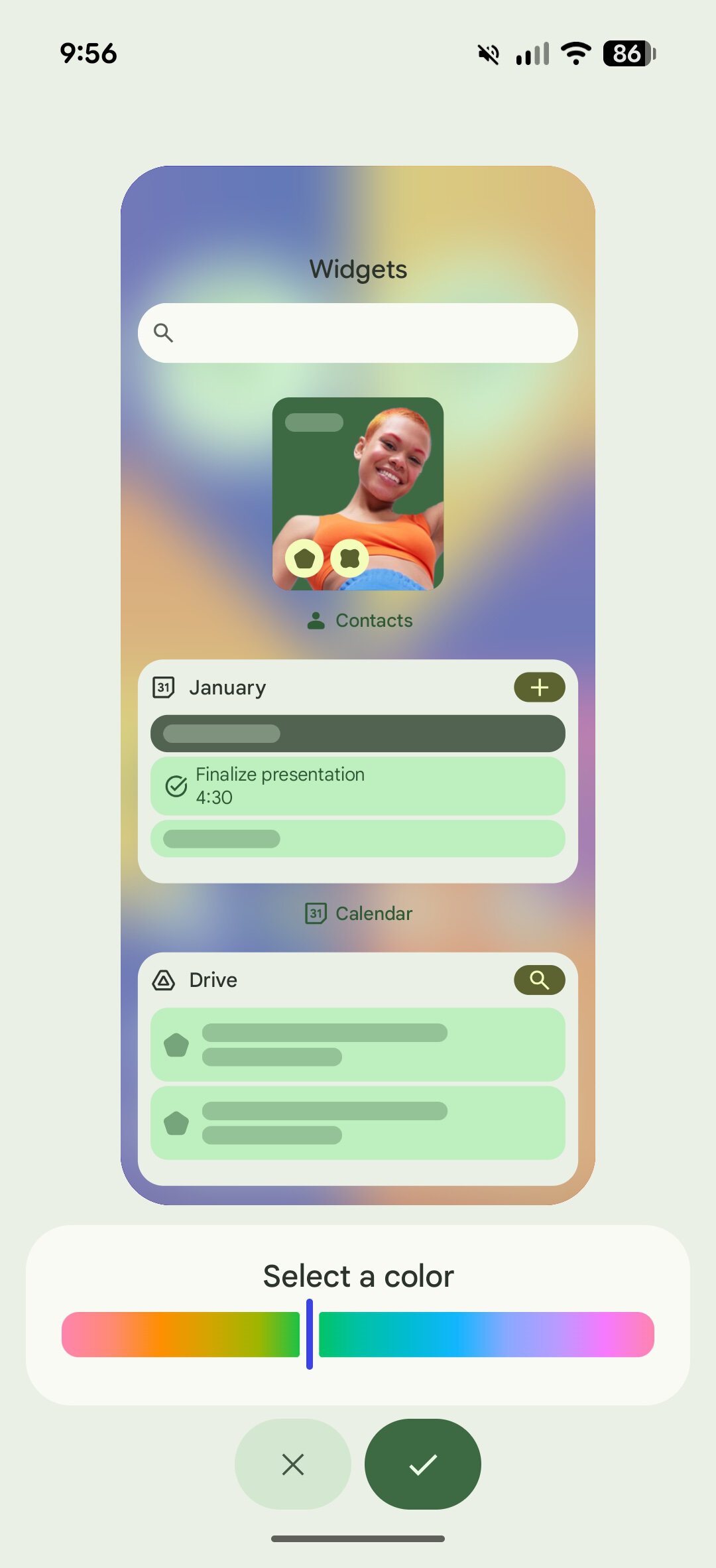 Screenshot of theme options in Android 17 QPR2 Beta 3.