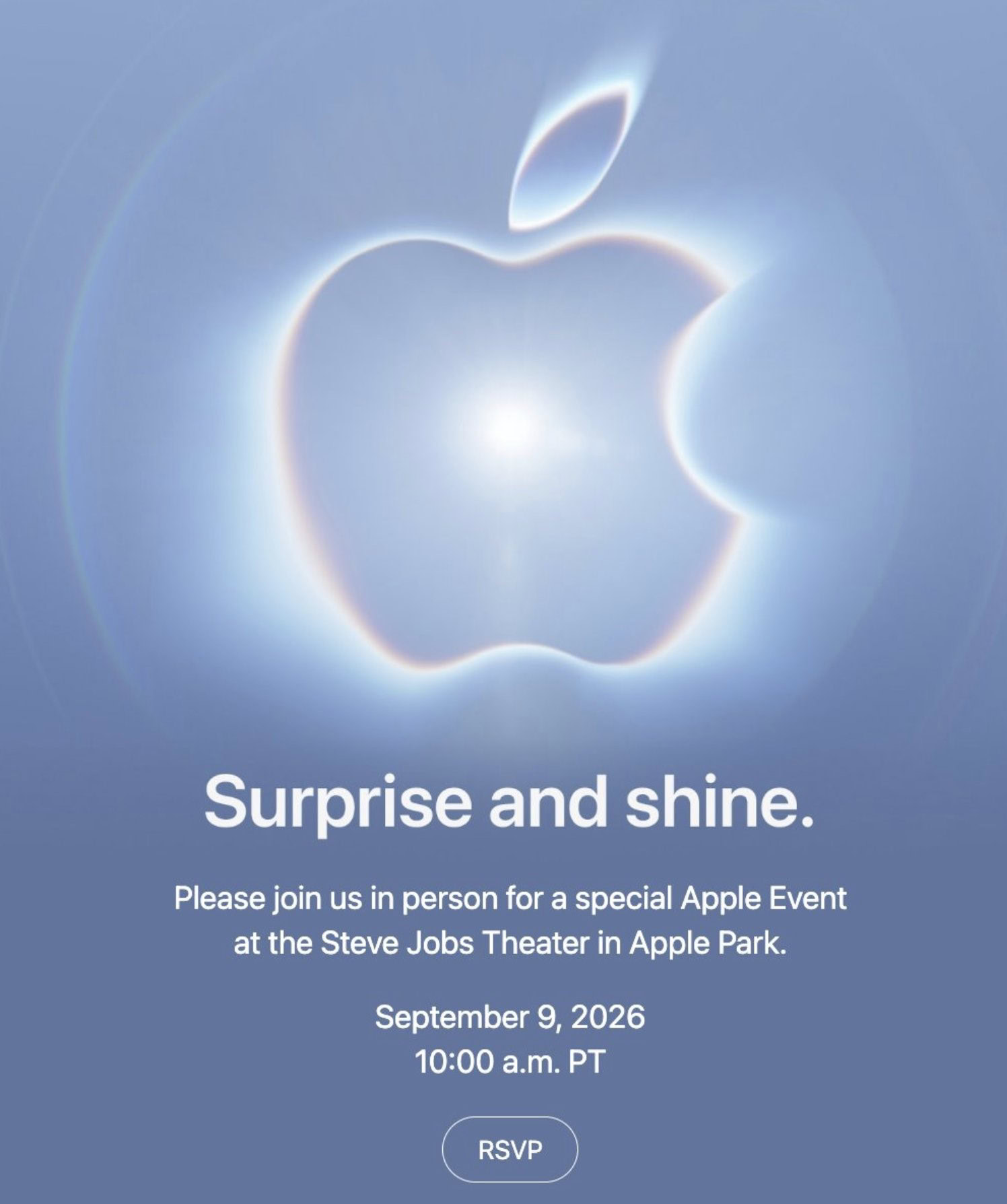 appl sept 26 event