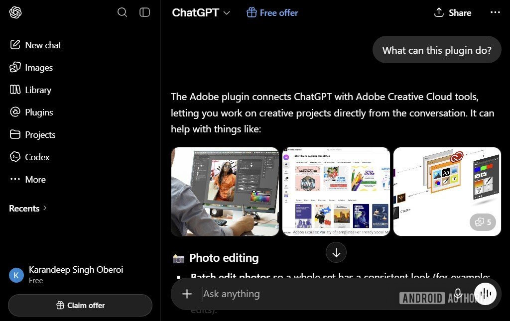 chatgpt adobe plugin 4