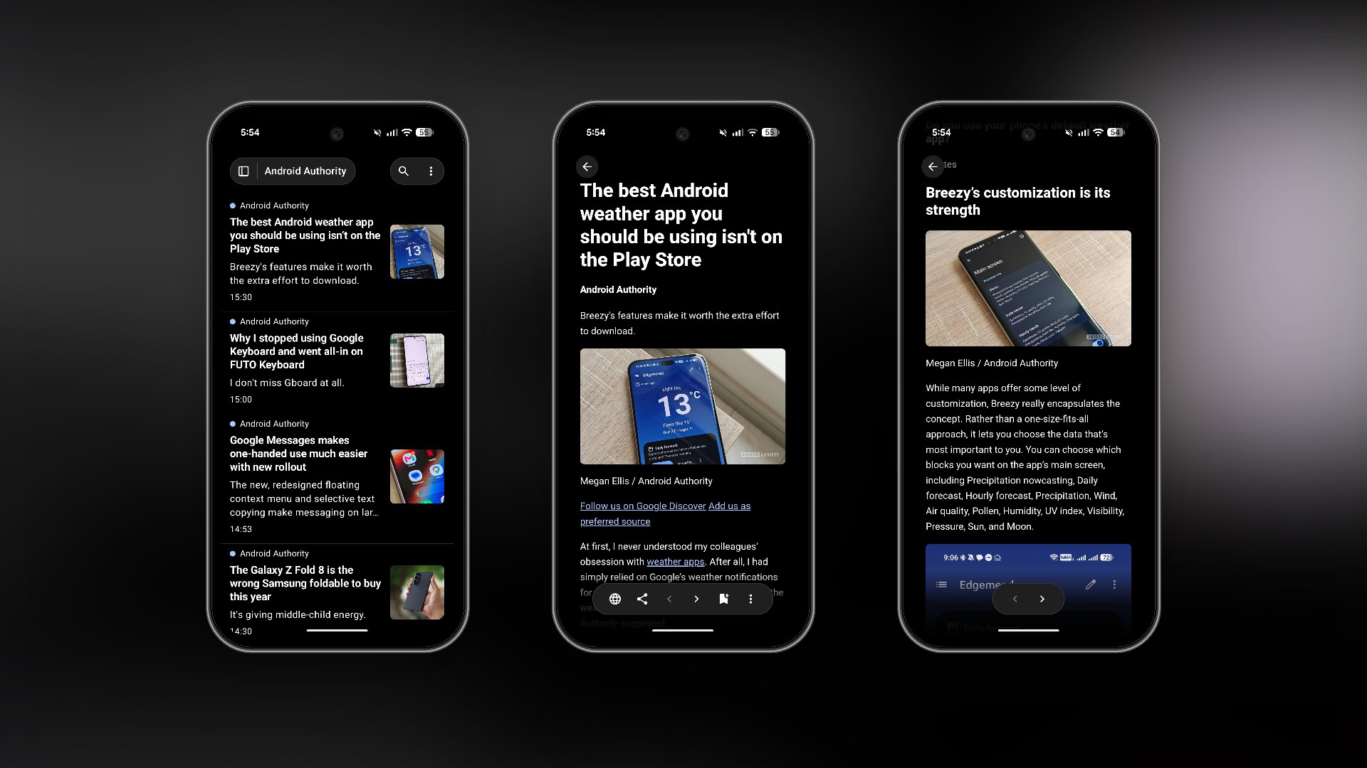 FeedFlow showing unread articles, article text and more.
