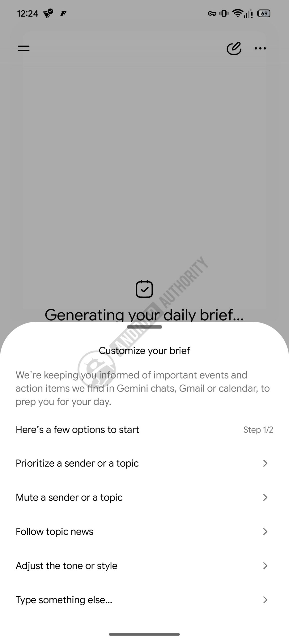 gemini daily brief customize new ui 2 watermarked
