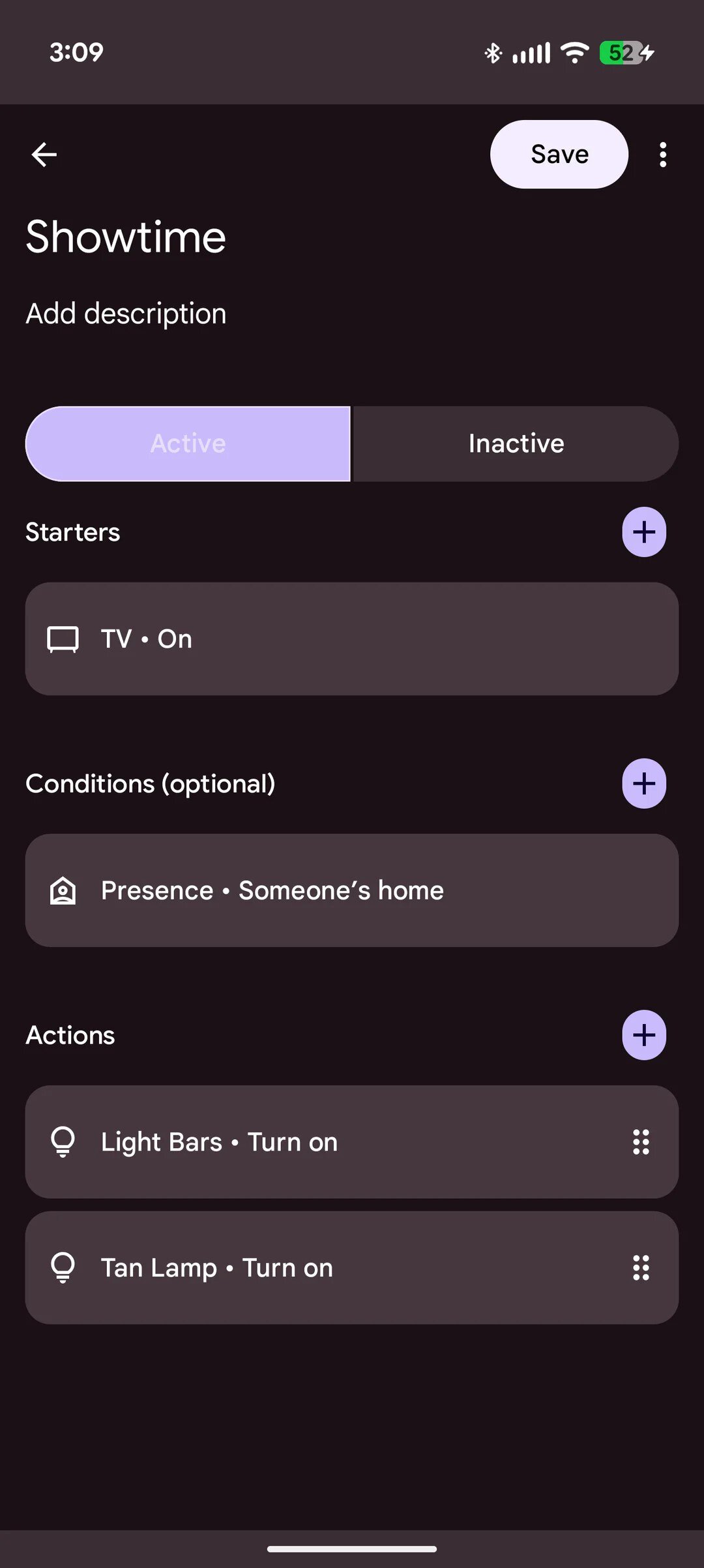 google home tv automations 1