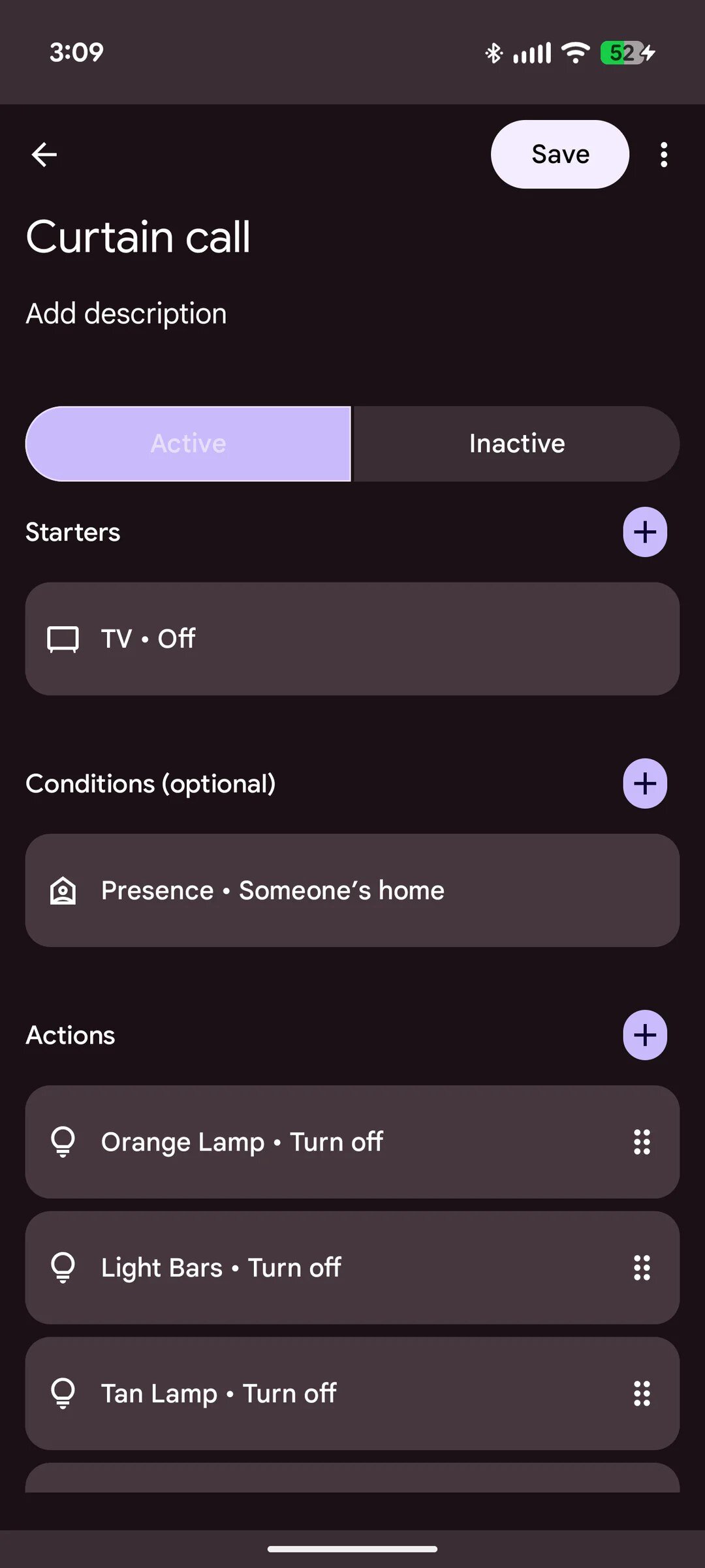google home tv automations 2