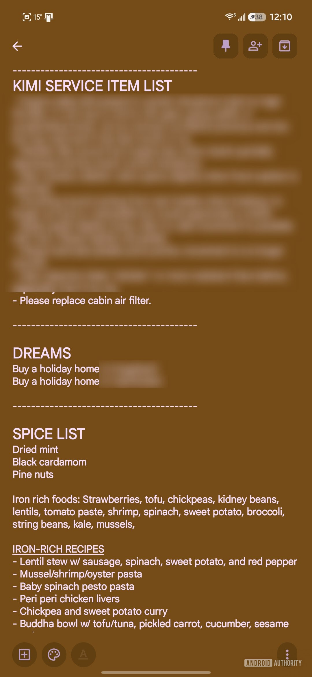 google keep single daily note organizer 3