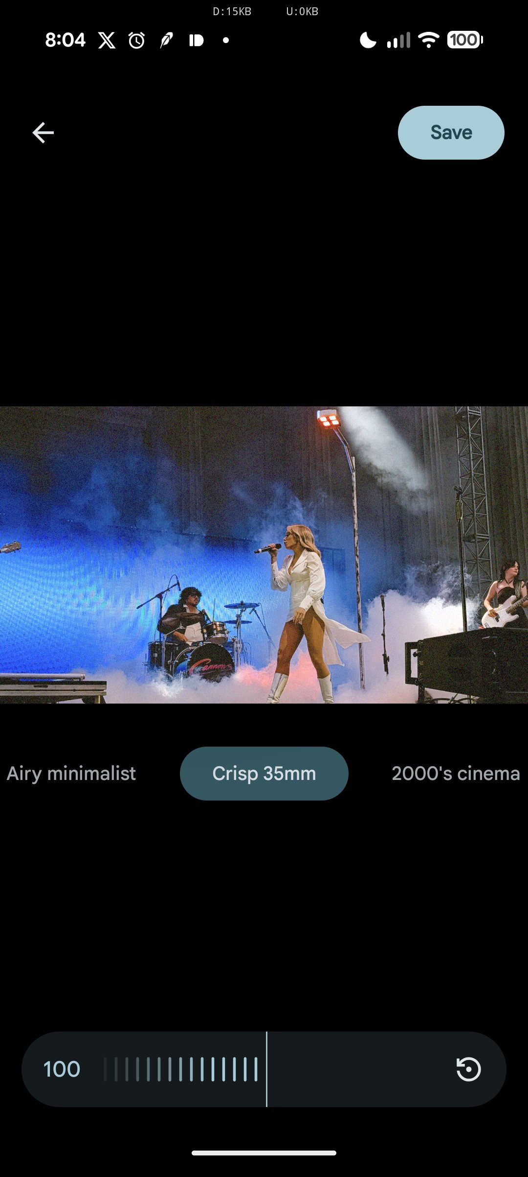 google photos moods slider edit