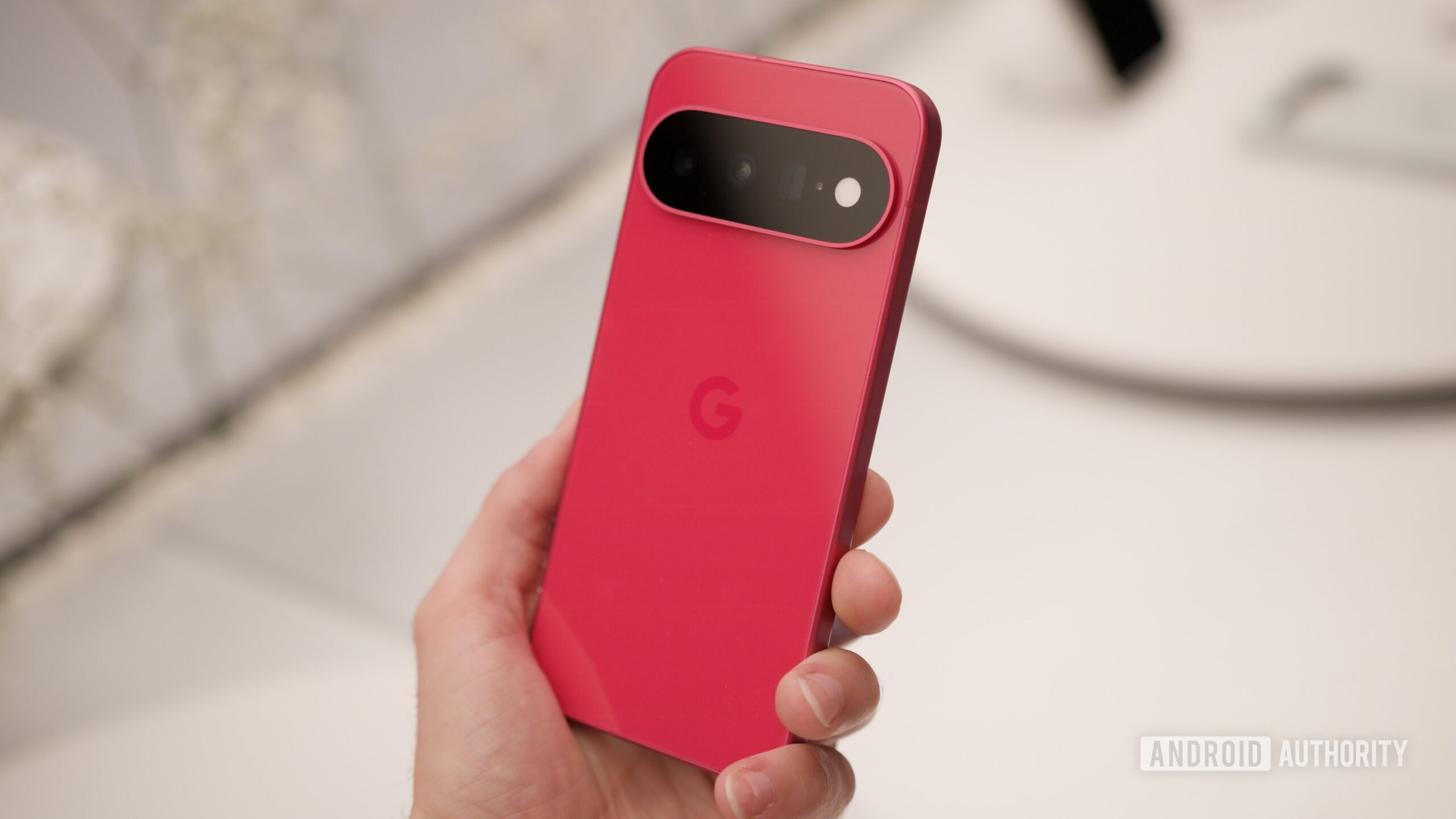 google pixel 11 hands on 13 Google Pixel 11 in its Hibiscus color.