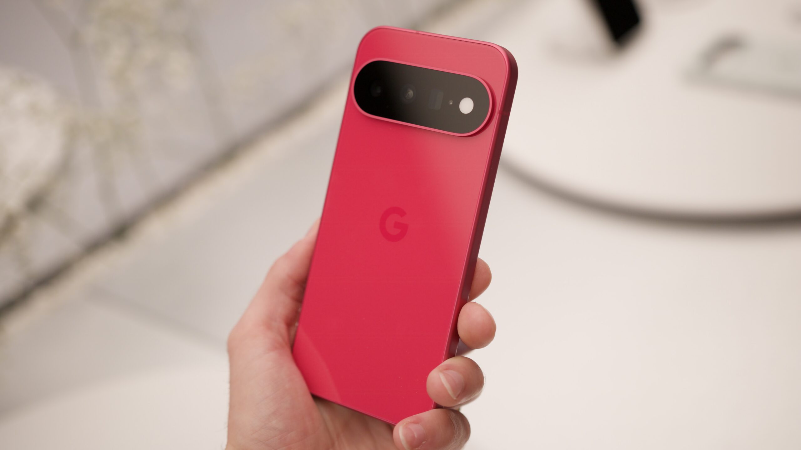 google pixel 11 hands on 13 Google Pixel 11 in its Hibiscus color.