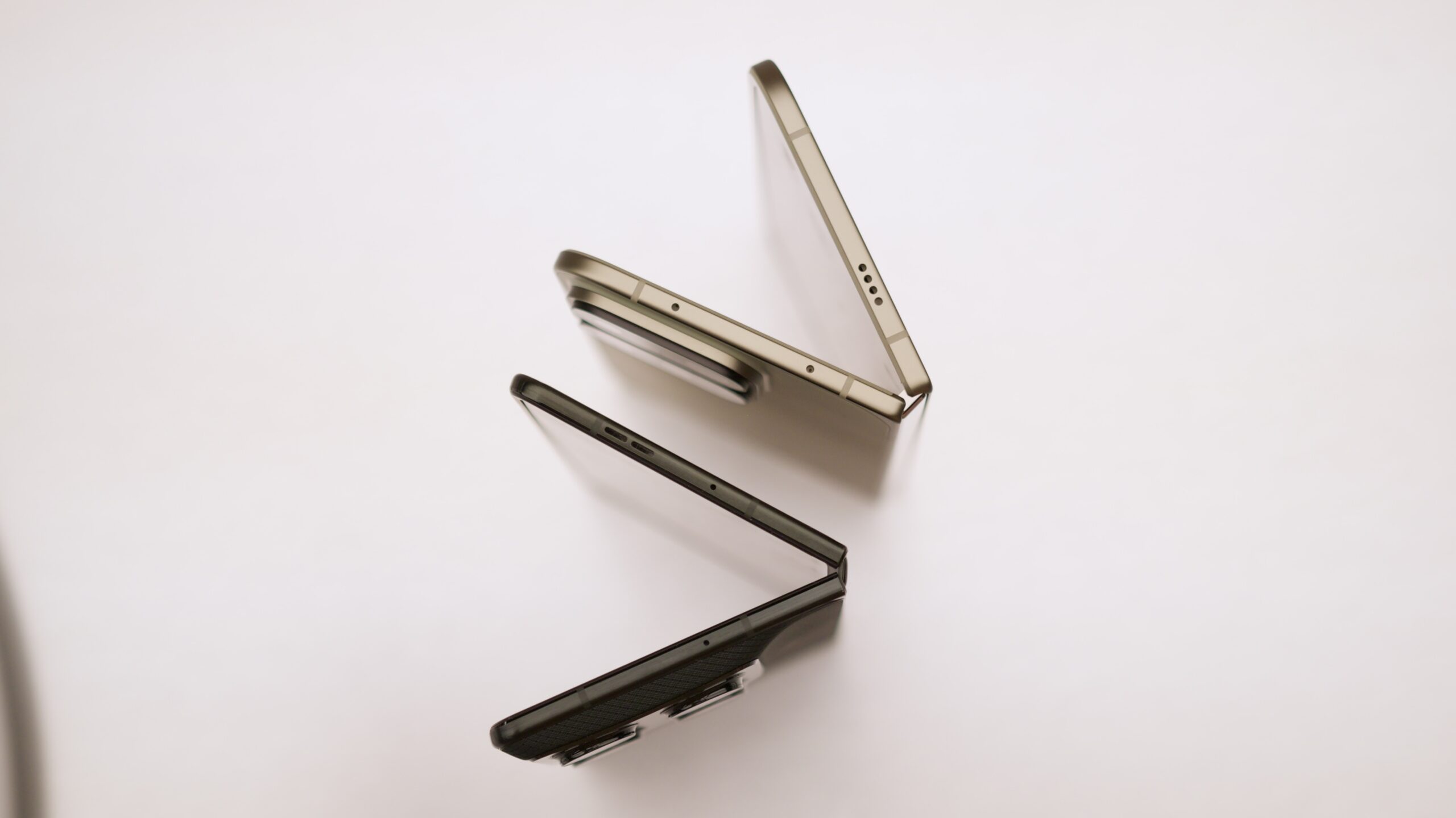 Motorola Razr Fold and Google Pixel 11 Pro Fold next to each other.