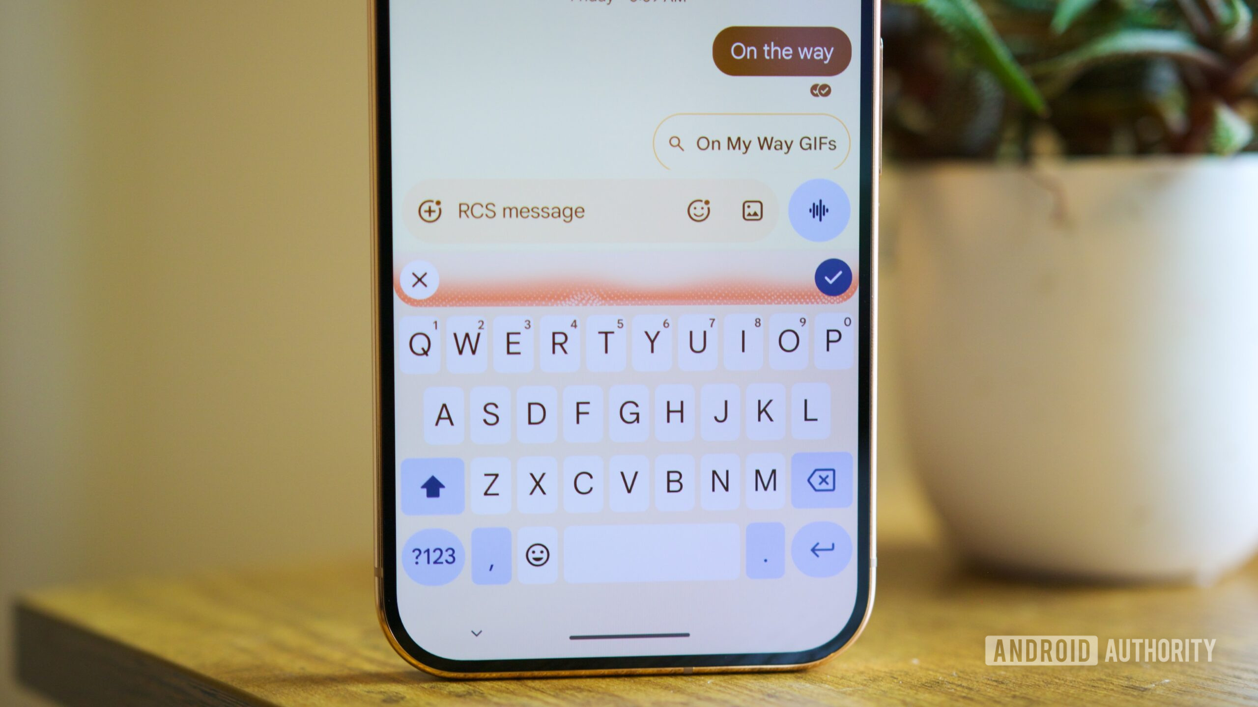 Using Gboard's Rambler on the Pixel 11 Pro.