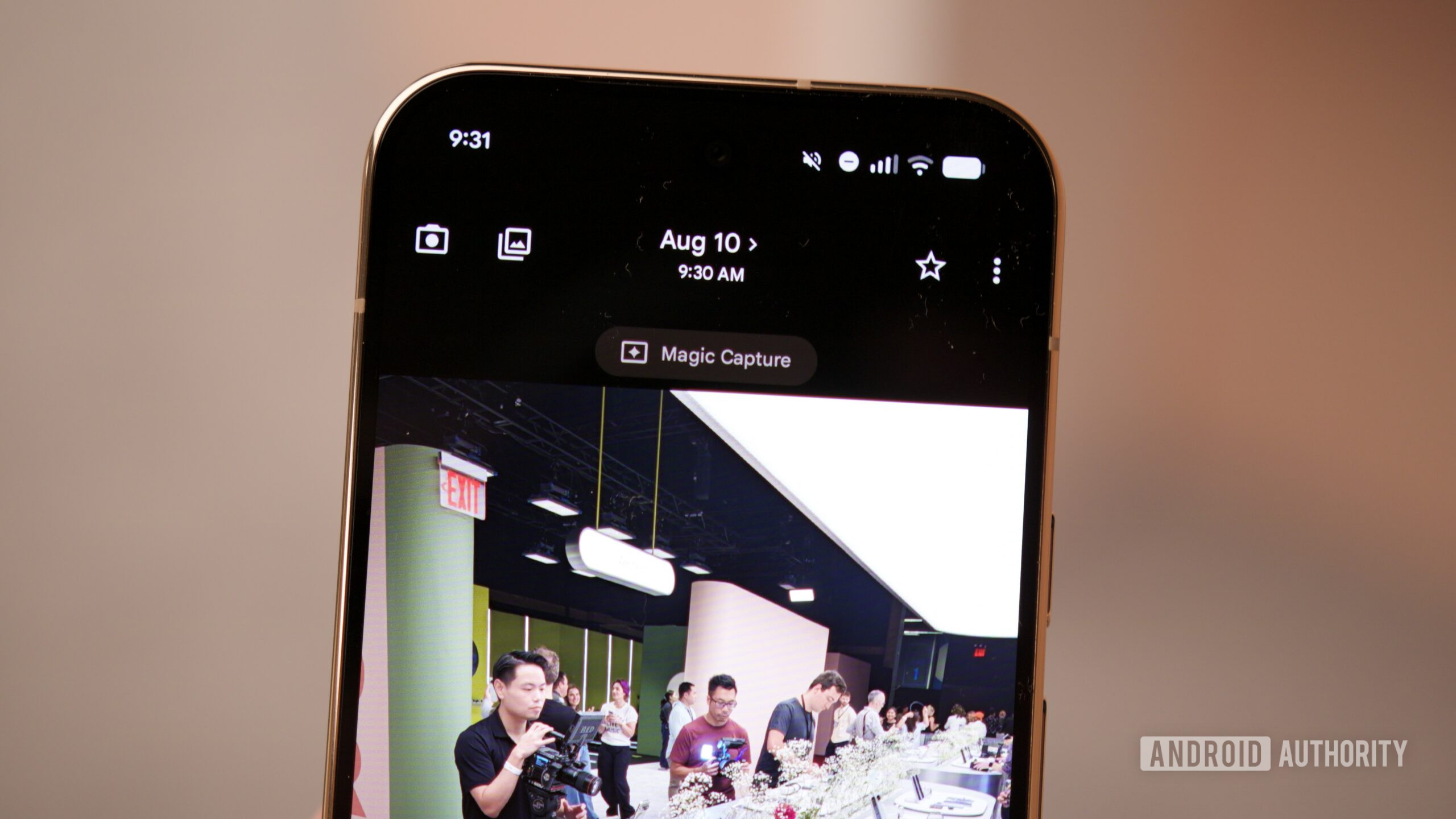 Using Magic Capture on the Google Pixel 11 Pro.